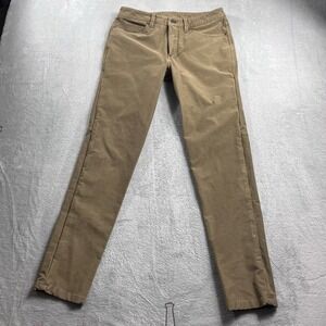 Lululemon ABC Pants Mens 30x30 Brown Tan Khaki Stretch Performance LM5ABNS